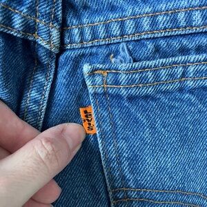 VTG Levi’s 554 orange tab jeans misses size 12